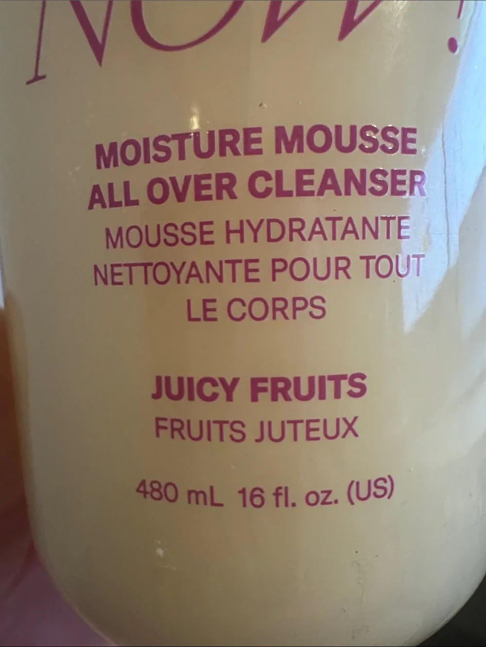 JOSIE MARAN Everybody Wash Now! Moisture Mousse Body Wash - Juicy Fruits New